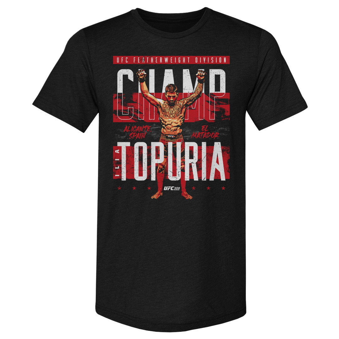 Ilia Topuria Men's Premium T-Shirt | 500 LEVEL