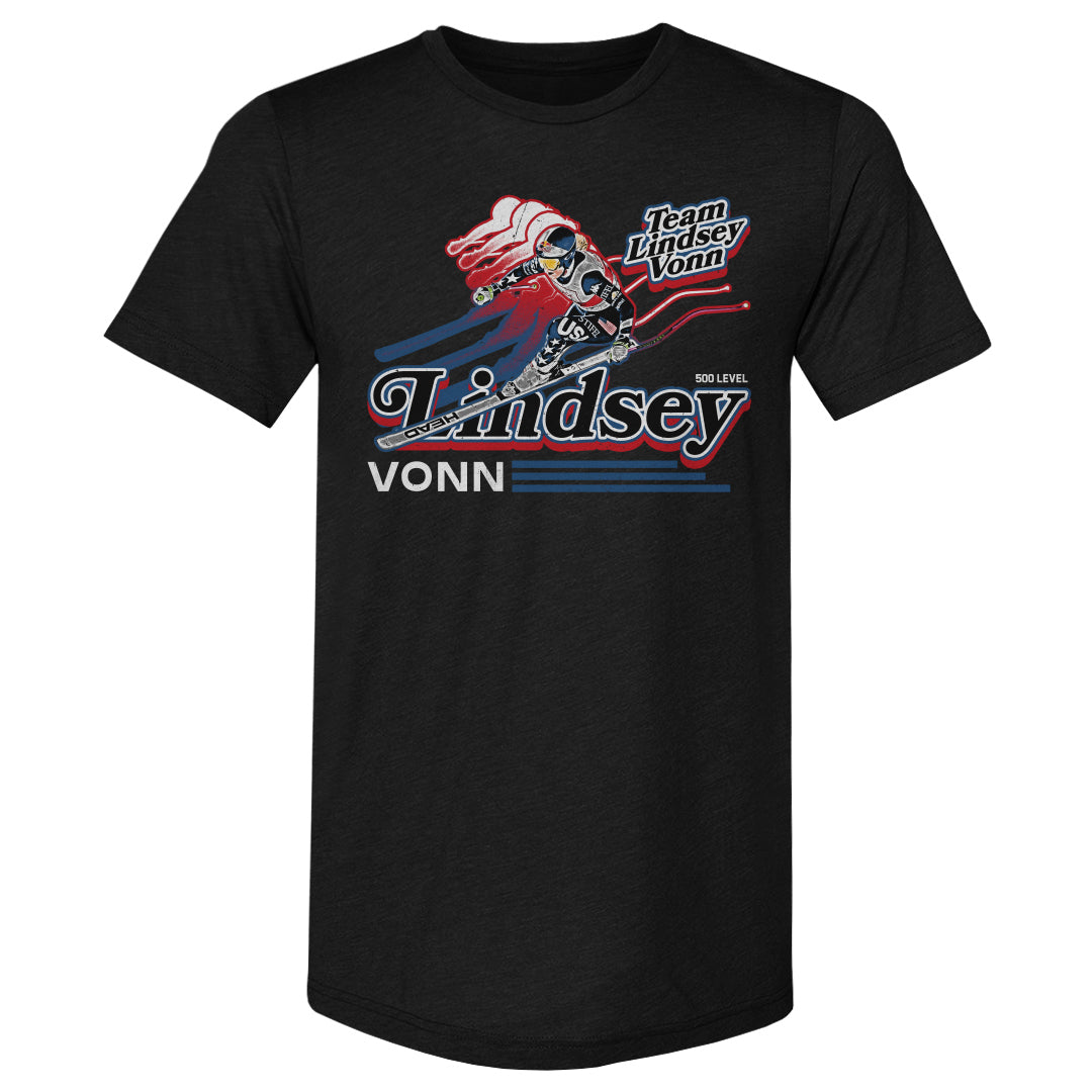 Lindsey Vonn Men's Premium T-Shirt | 500 LEVEL