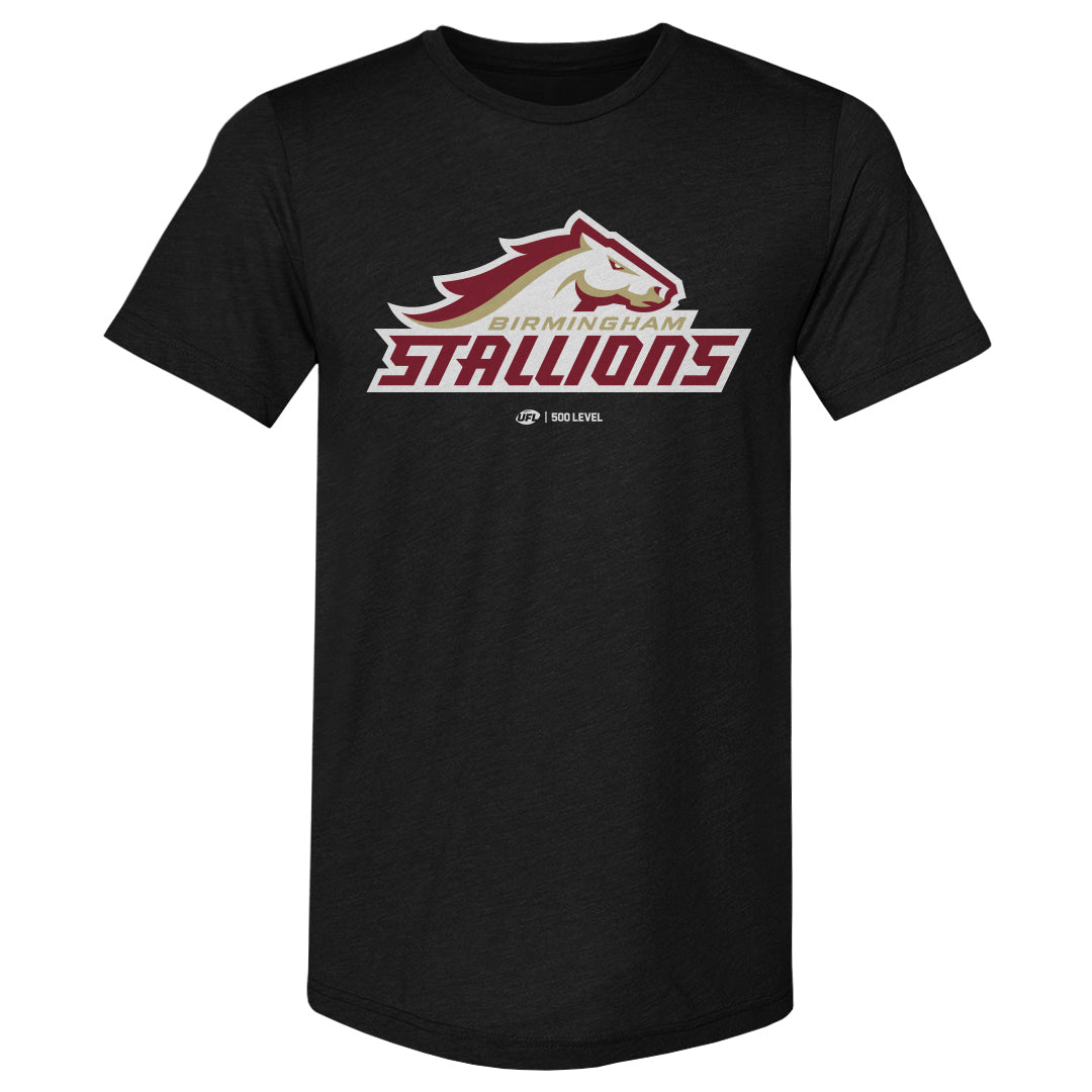 Birmingham Stallions Men's Premium T-Shirt | 500 LEVEL