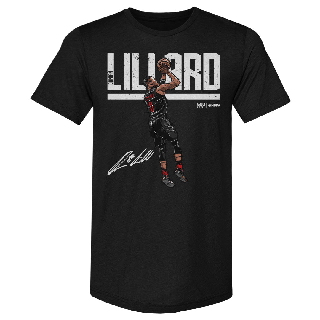 Damian Lillard Men's Premium T-Shirt | 500 LEVEL