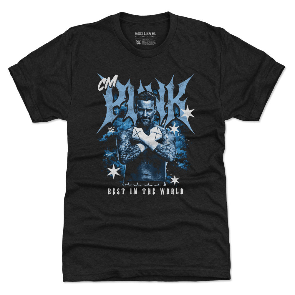 CM Punk Men's Premium T-Shirt | 500 LEVEL