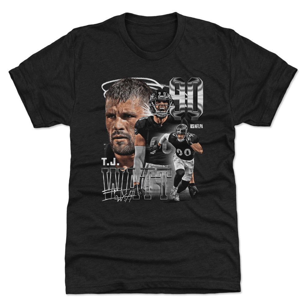 T.J. Watt Men's Premium T-Shirt | 500 LEVEL