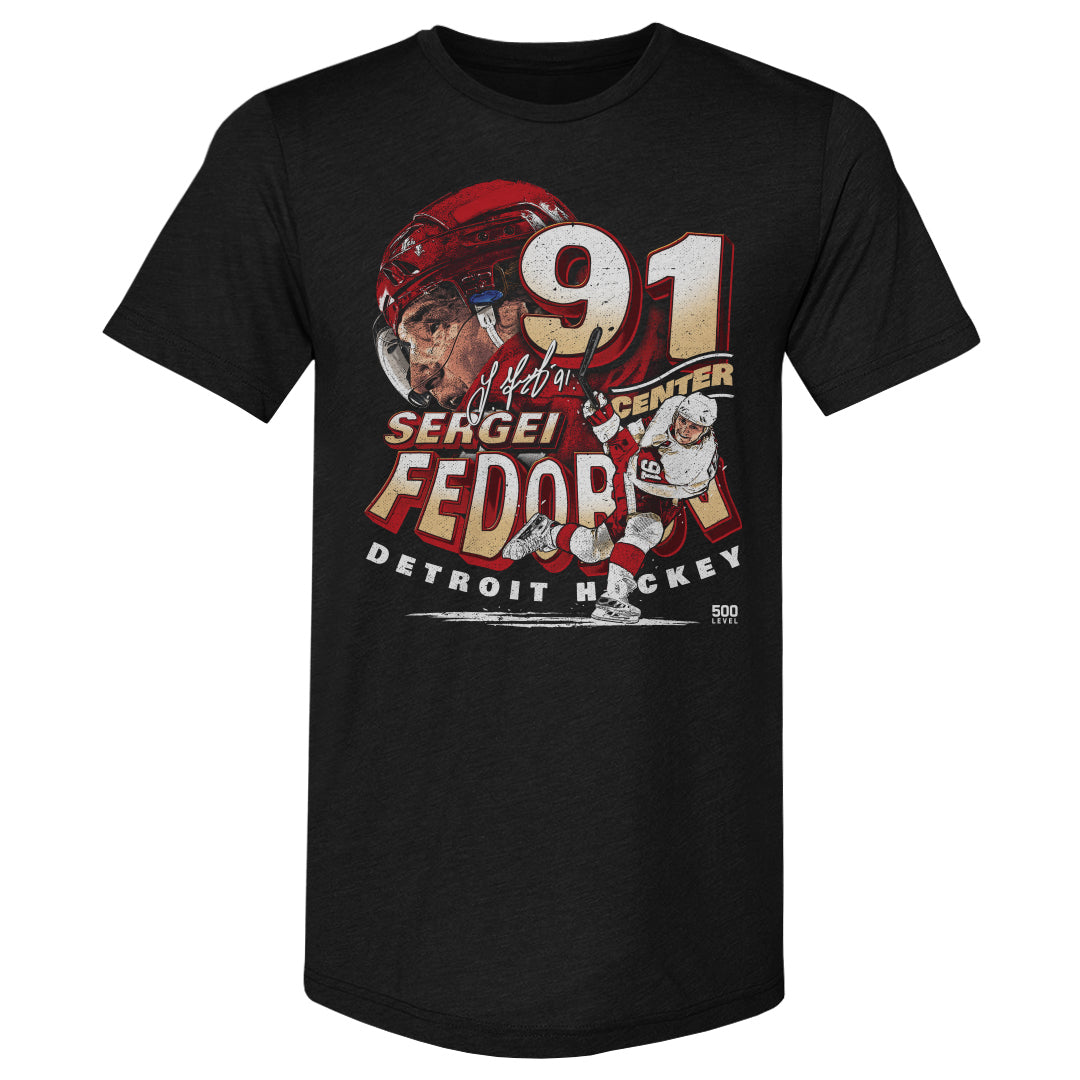 Sergei Fedorov Men's Premium T-Shirt | 500 LEVEL