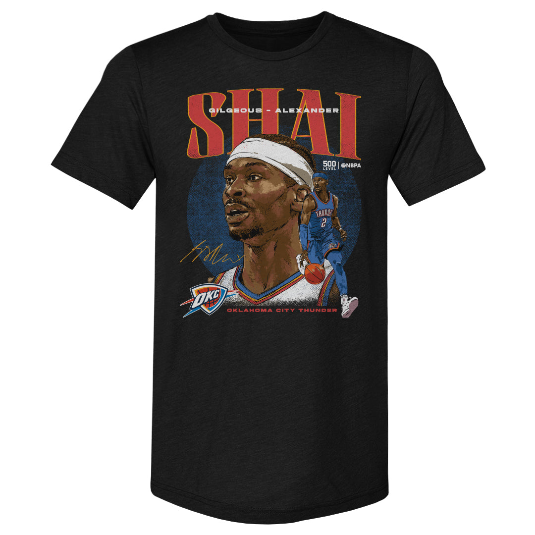 Shai Gilgeous-Alexander Men's Premium T-Shirt | 500 LEVEL
