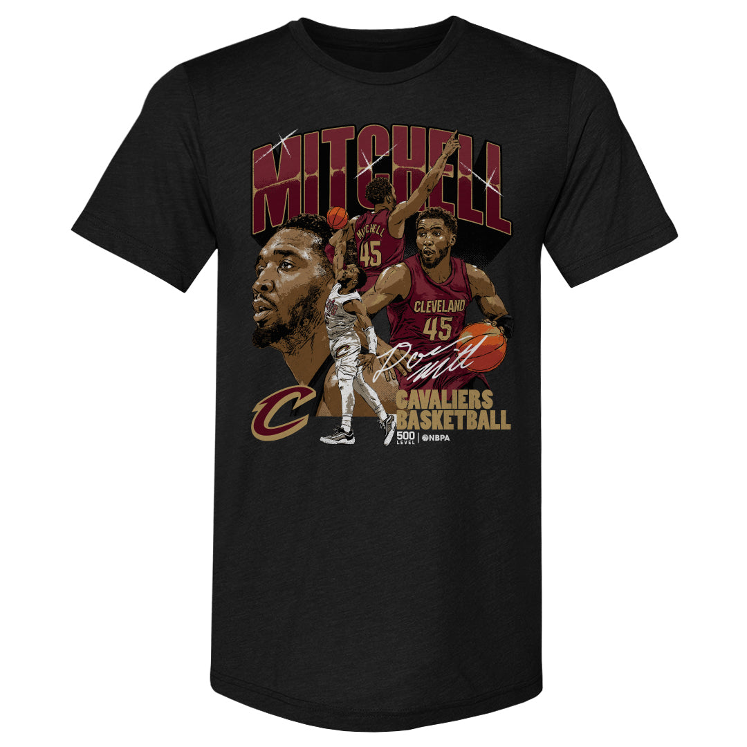 Donovan Mitchell Men's Premium T-Shirt | 500 LEVEL