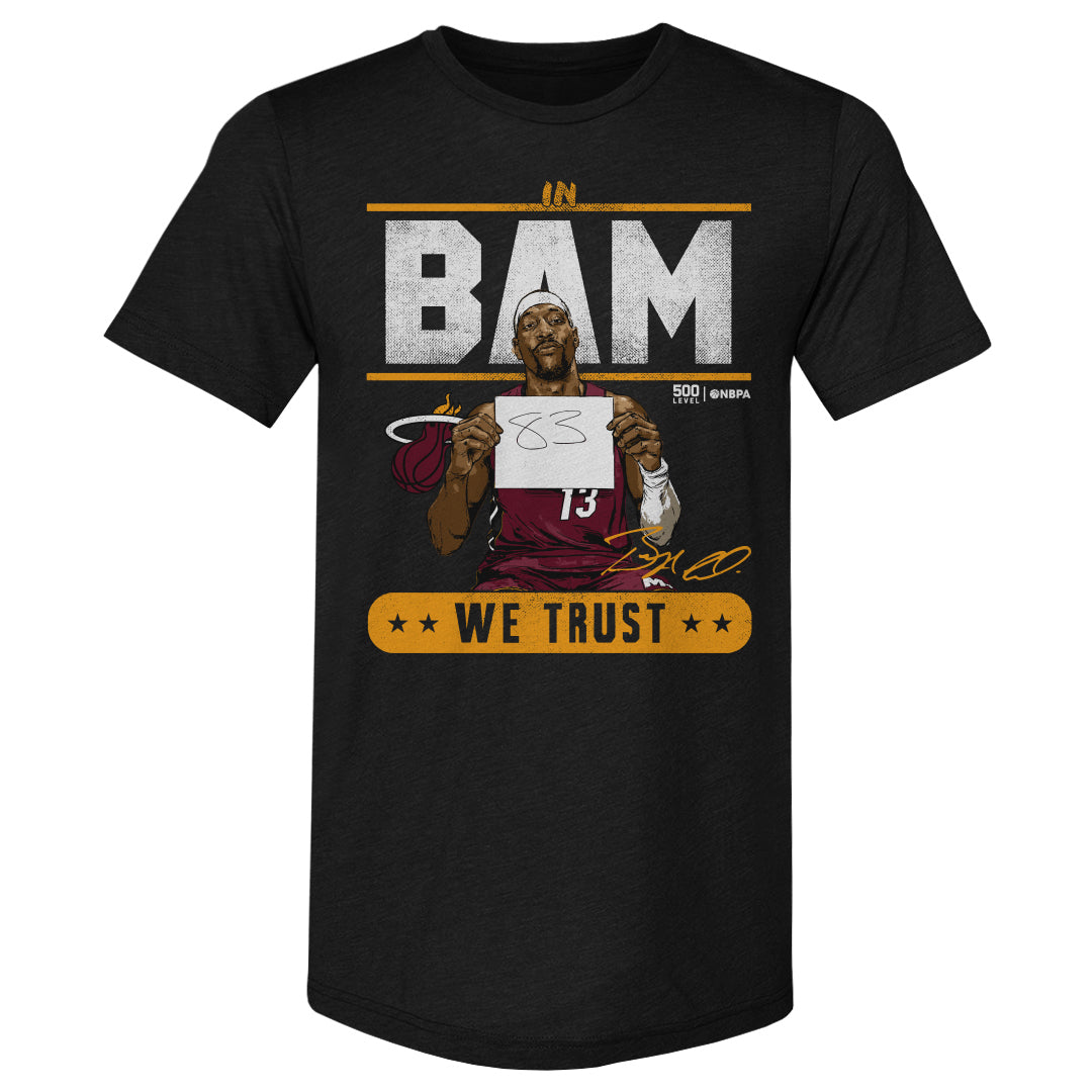 Bam Adebayo Men's Premium T-Shirt | 500 LEVEL
