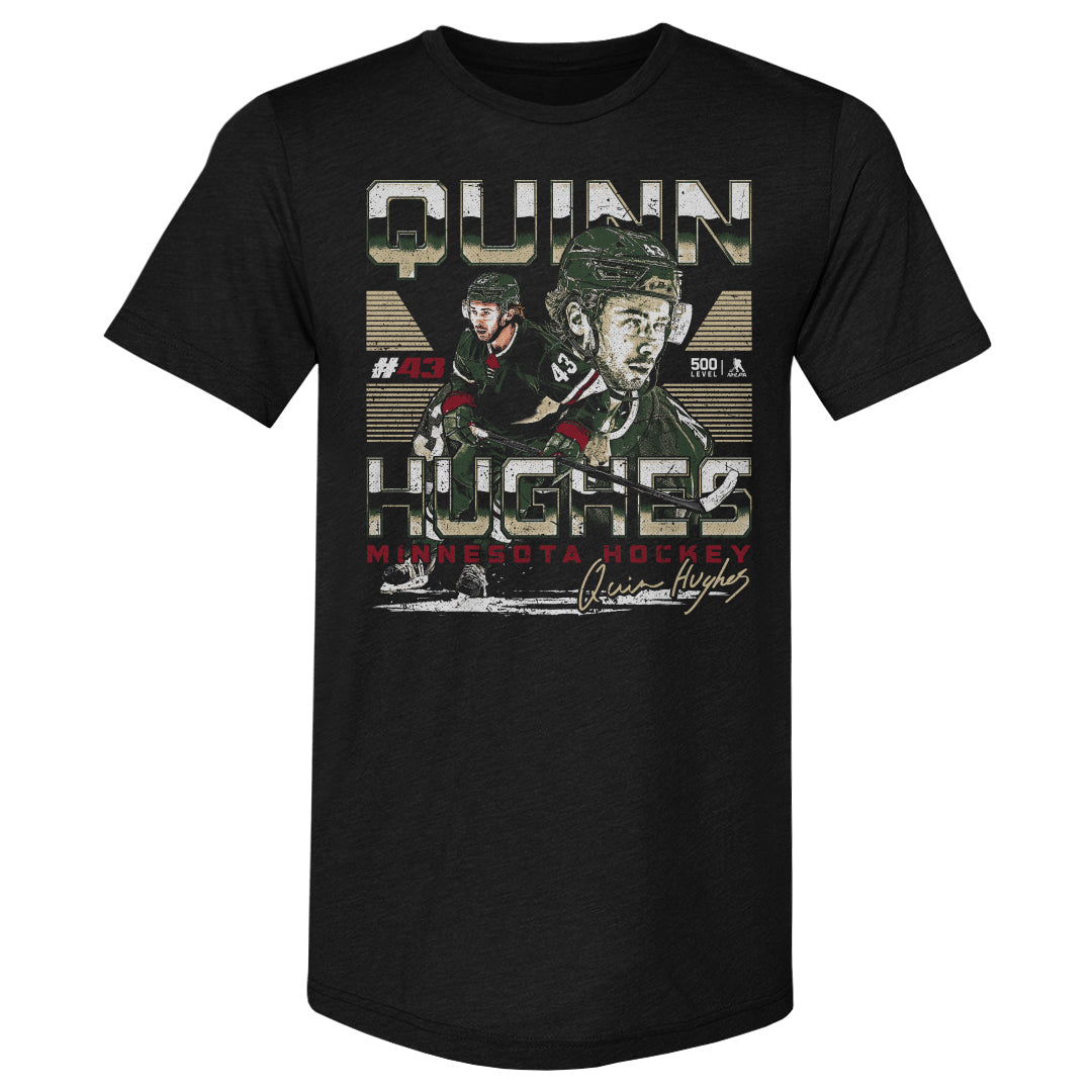 Quinn Hughes Men's Premium T-Shirt | 500 LEVEL