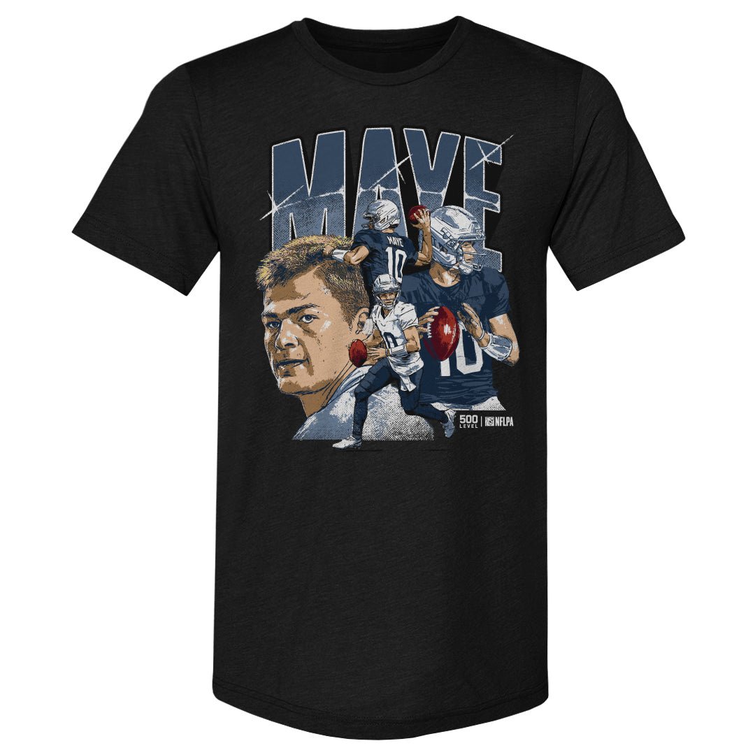 Drake Maye Men's Premium T-Shirt | 500 LEVEL