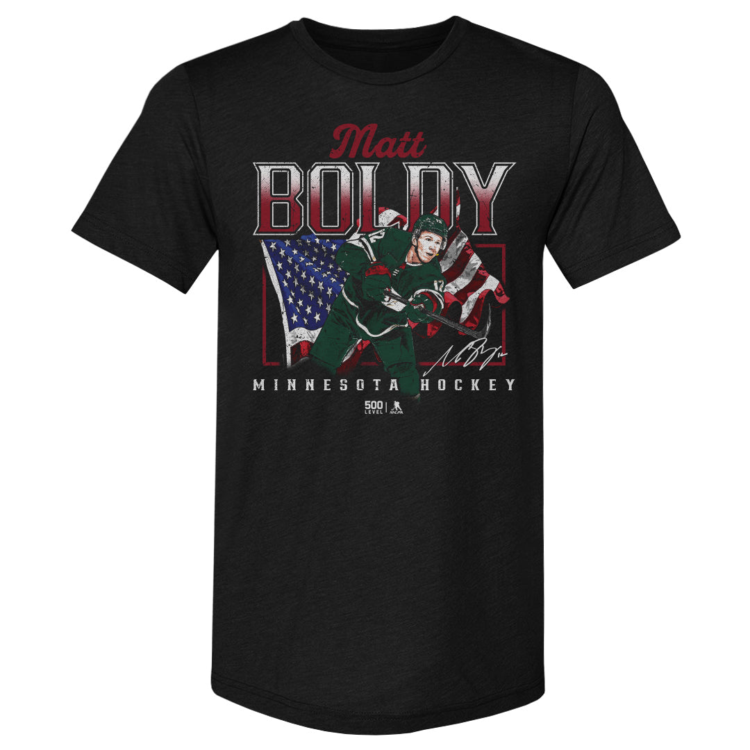 Matt Boldy Men's Premium T-Shirt | 500 LEVEL