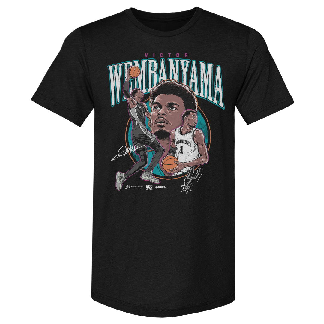 Victor Wembanyama Men's Premium T-Shirt | 500 LEVEL