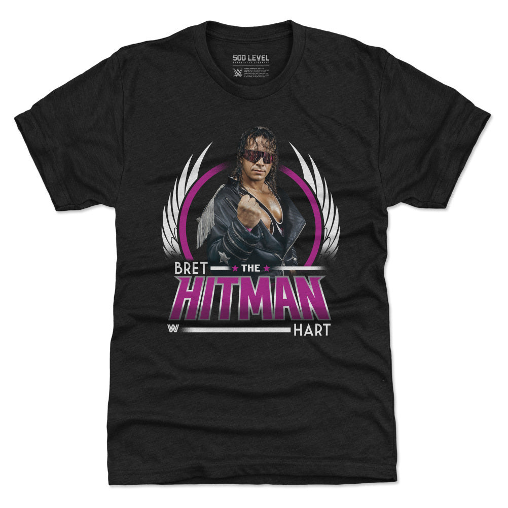 Bret Hart Men's Premium T-Shirt | 500 LEVEL