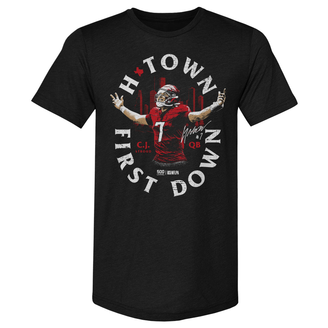 C.J. Stroud Men's Premium T-Shirt | 500 LEVEL