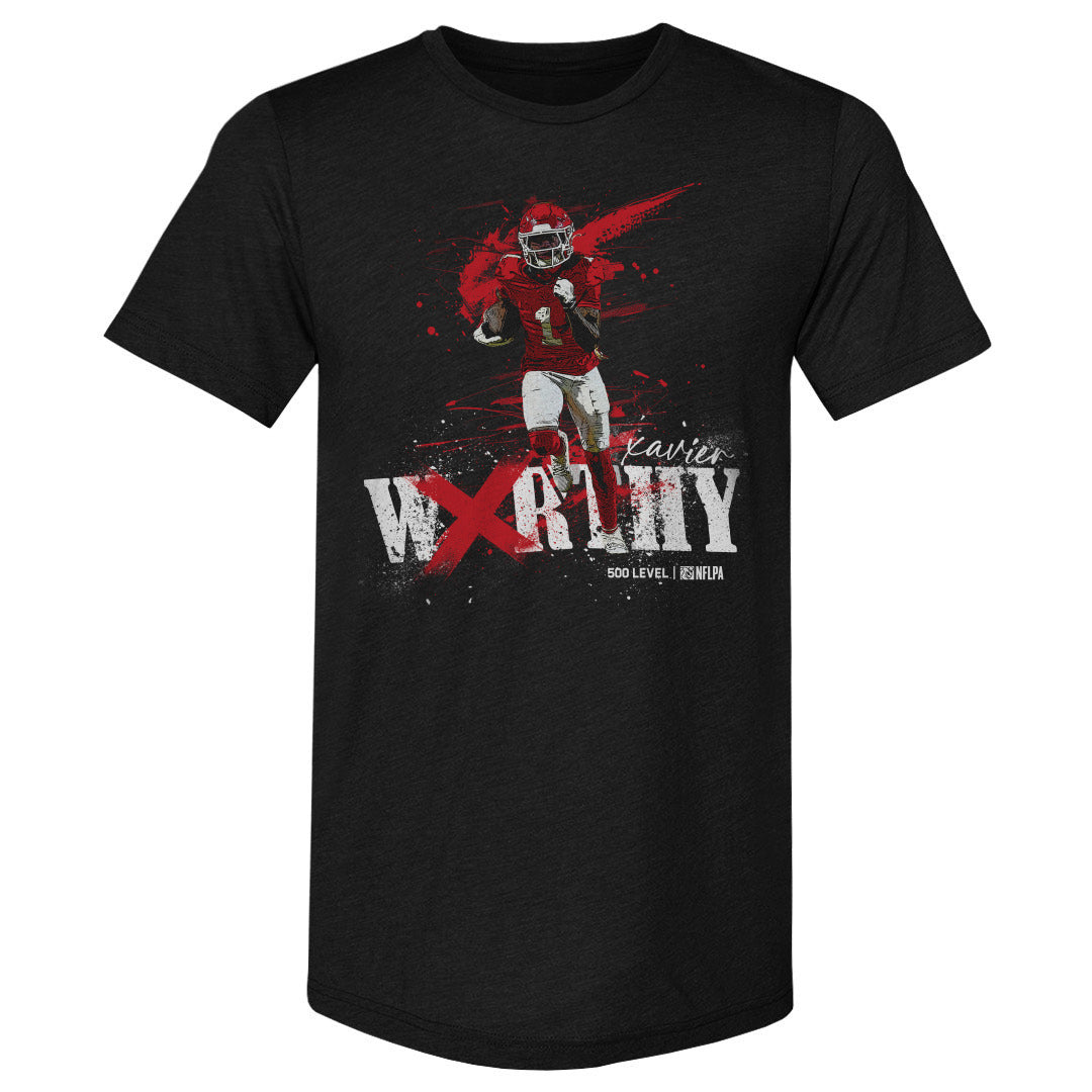 Xavier Worthy Men's Premium T-Shirt | 500 LEVEL