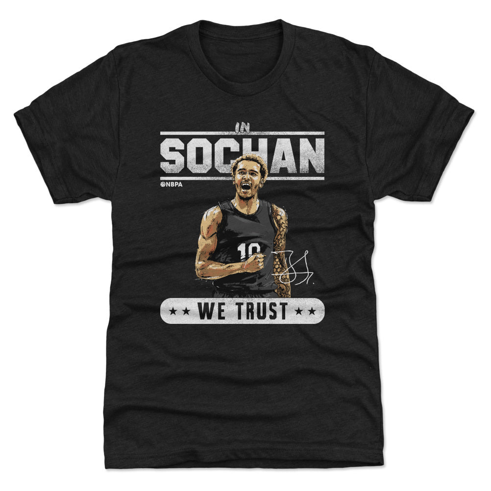 Jeremy Sochan Men's Premium T-Shirt | 500 LEVEL