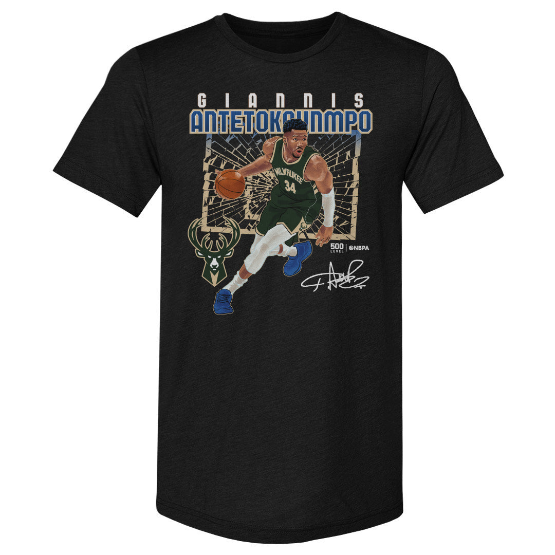 Giannis Antetokounmpo Men's Premium T-Shirt | 500 LEVEL