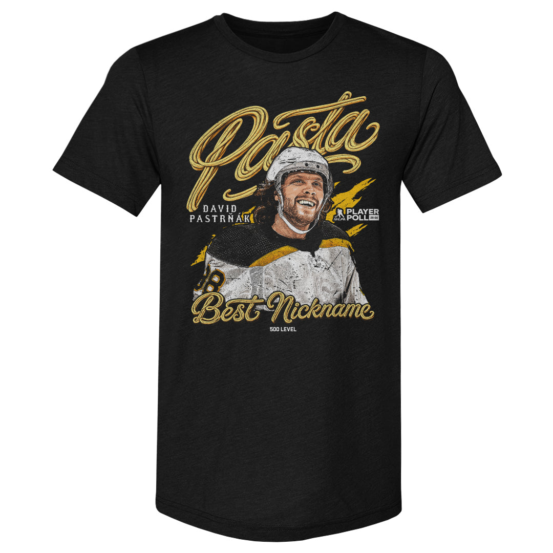 David Pastrnak Men's Premium T-Shirt | 500 LEVEL