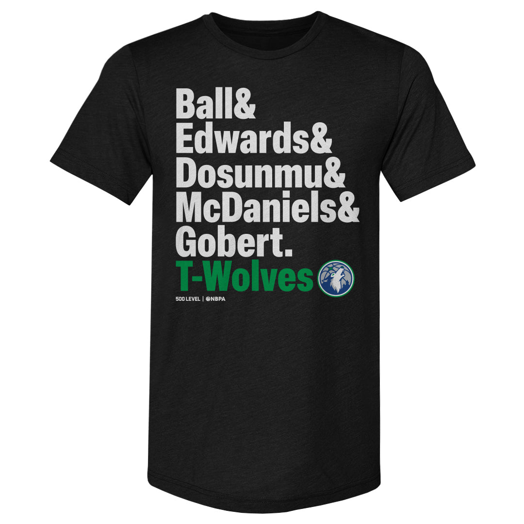 Minnesota Timberwolves Men's Premium T-Shirt | 500 LEVEL