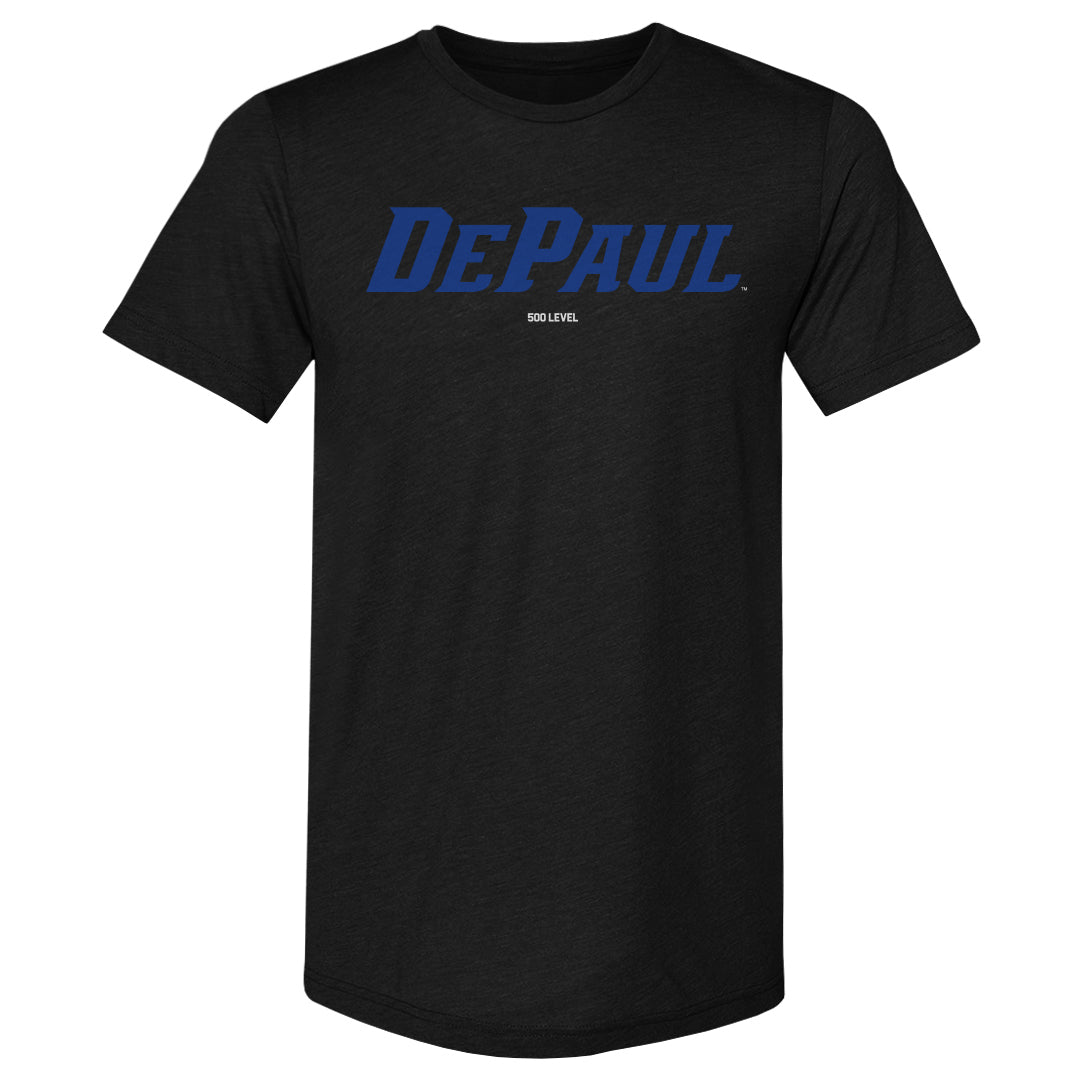 DePaul Blue Demons Men's Premium T-Shirt | 500 LEVEL