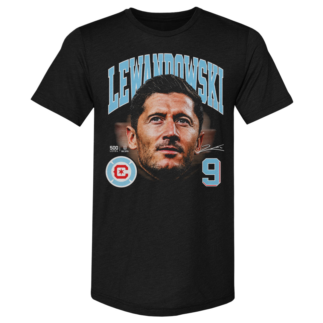 Robert Lewandowski Men's Premium T-Shirt | 500 LEVEL