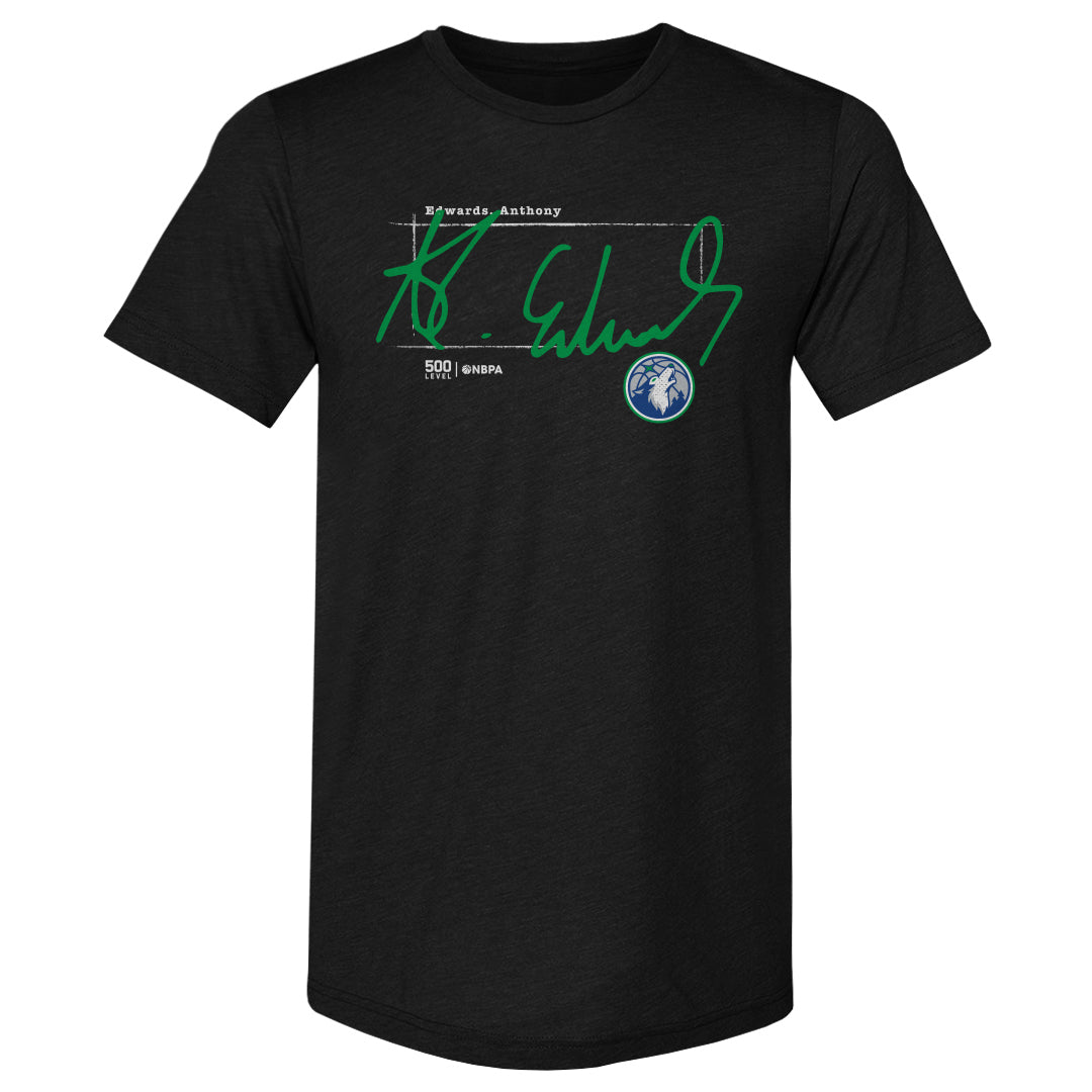 Anthony Edwards Men's Premium T-Shirt | 500 LEVEL