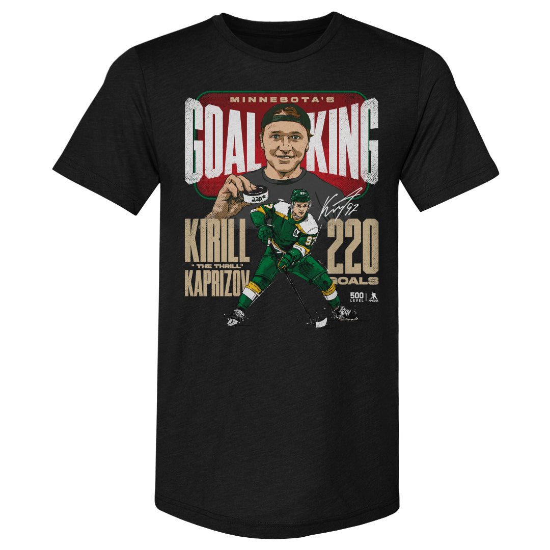 Kirill Kaprizov Men's Premium T-Shirt | 500 LEVEL