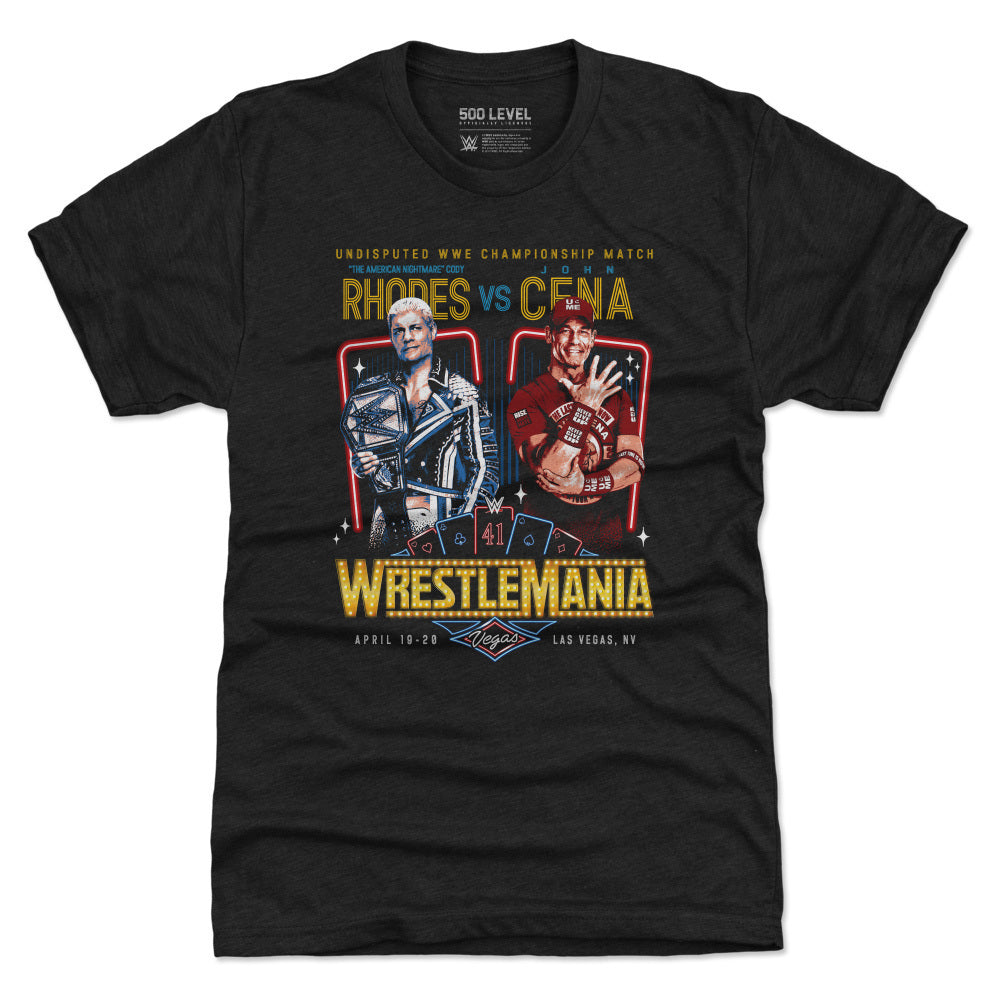 Wrestlemania Men's Premium T-Shirt | 500 LEVEL