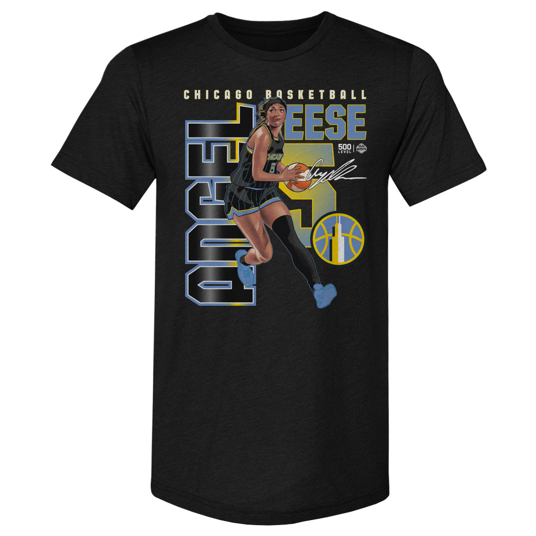 Angel Reese Men's Premium T-Shirt | 500 LEVEL