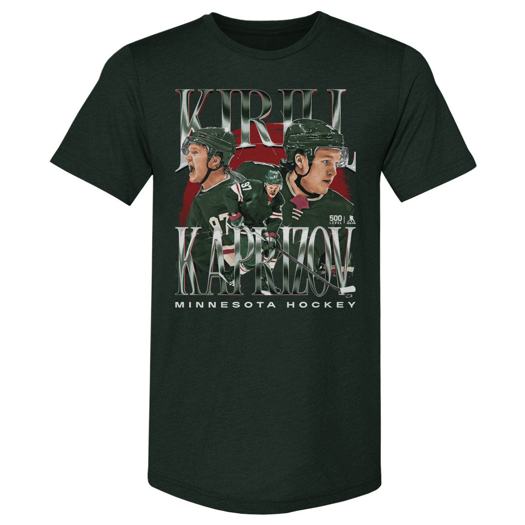 Kirill Kaprizov Men's Premium T-Shirt | 500 LEVEL