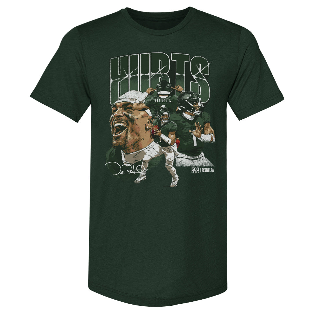 Jalen Hurts Men's Premium T-Shirt | 500 LEVEL
