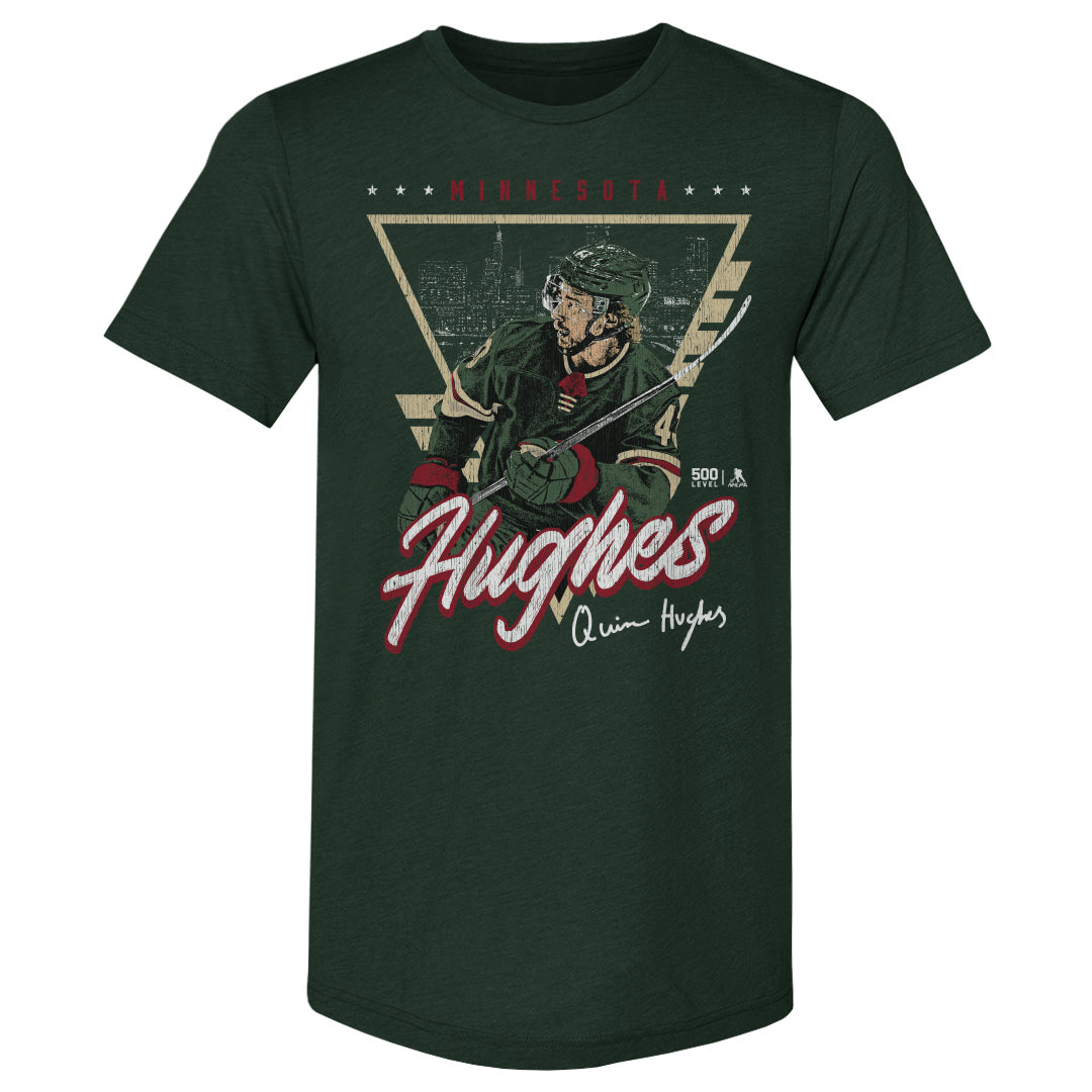 Quinn Hughes Men's Premium T-Shirt | 500 LEVEL