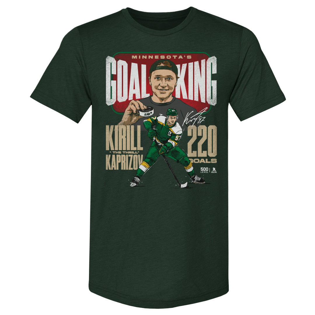 Kirill Kaprizov Men's Premium T-Shirt | 500 LEVEL