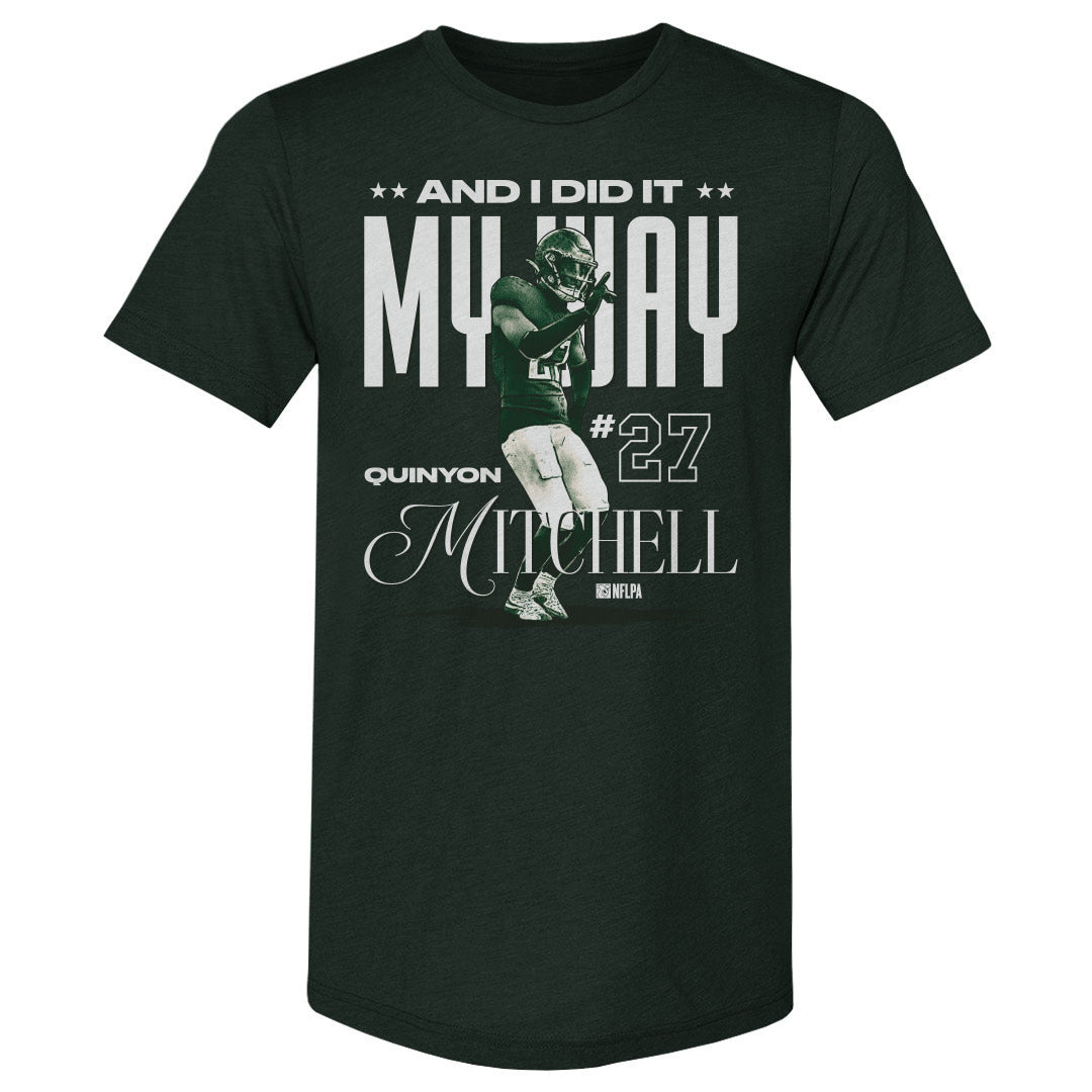 Quinyon Mitchell Men's Premium T-Shirt | 500 LEVEL