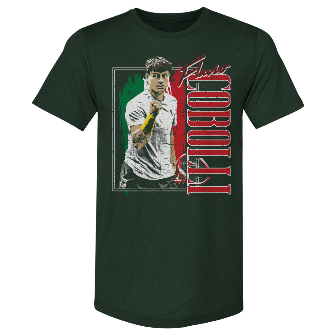 Flavio Cobolli Men's Premium T-Shirt | 500 LEVEL