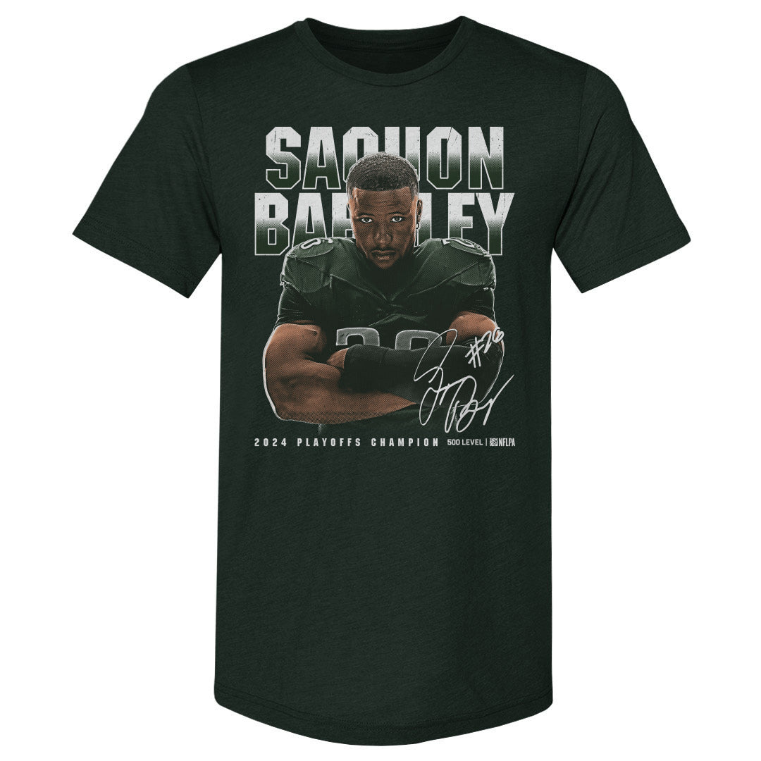 Saquon Barkley Men's Premium T-Shirt | 500 LEVEL