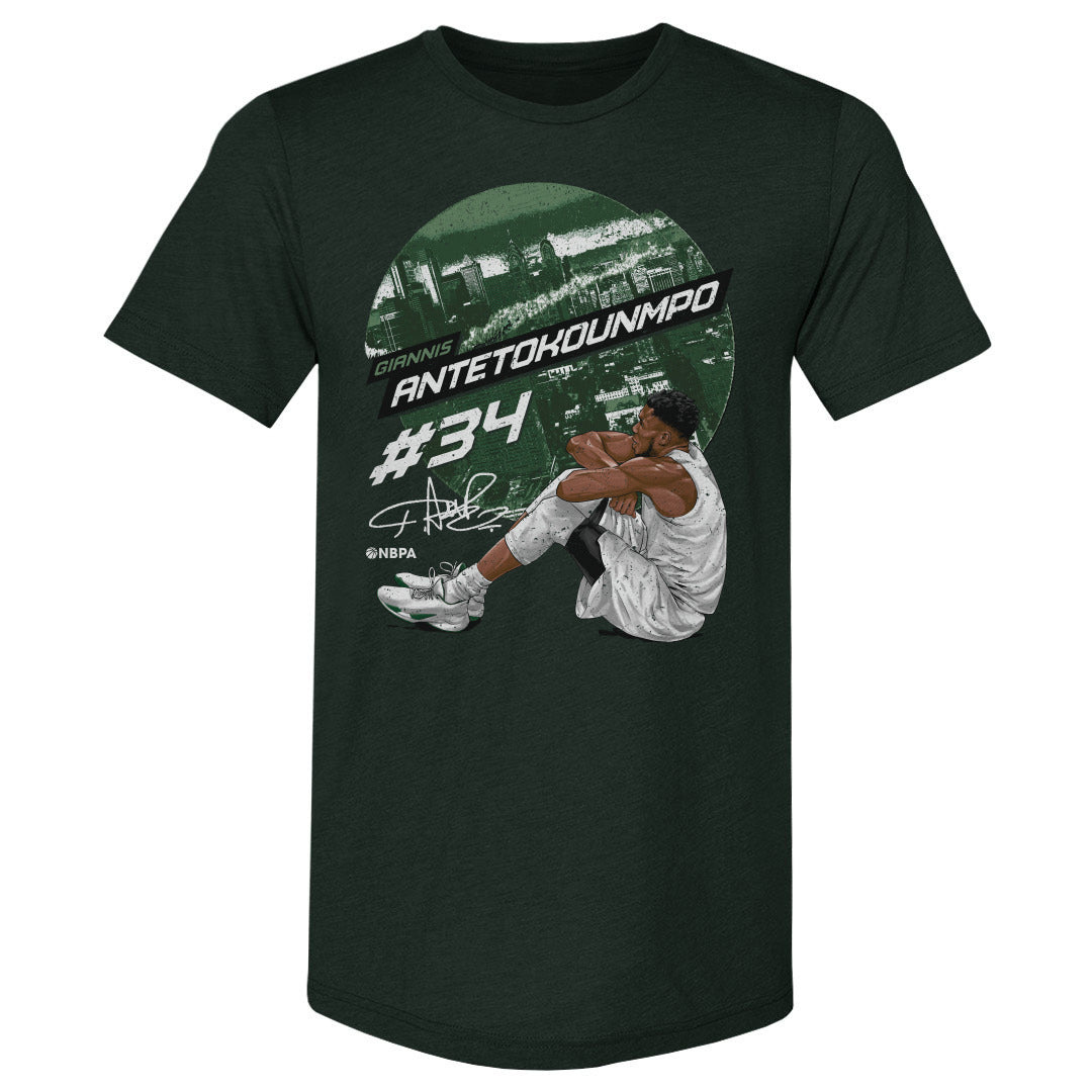 Giannis Antetokounmpo Men's Premium T-Shirt | 500 LEVEL