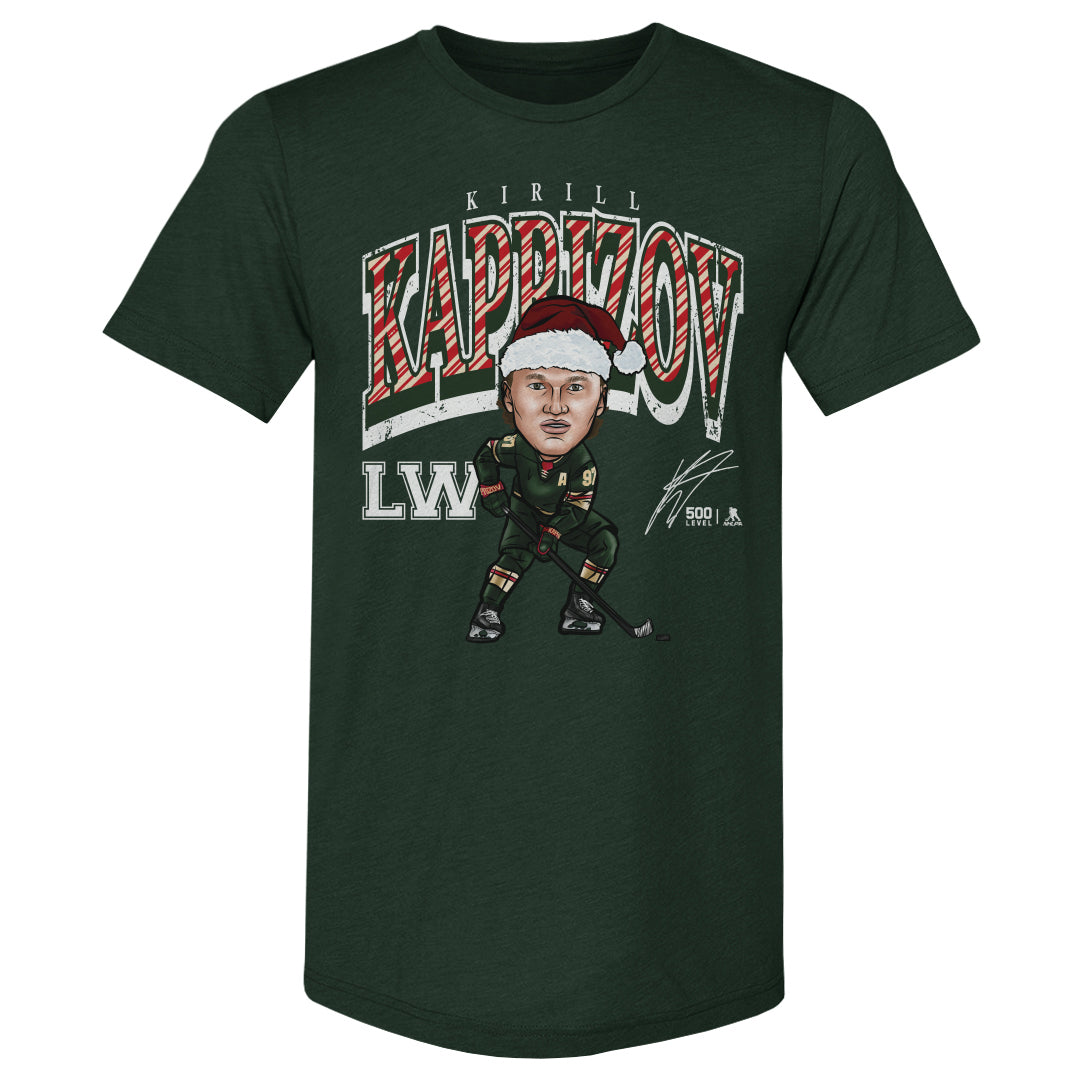 Kirill Kaprizov Men's Premium T-Shirt | 500 LEVEL