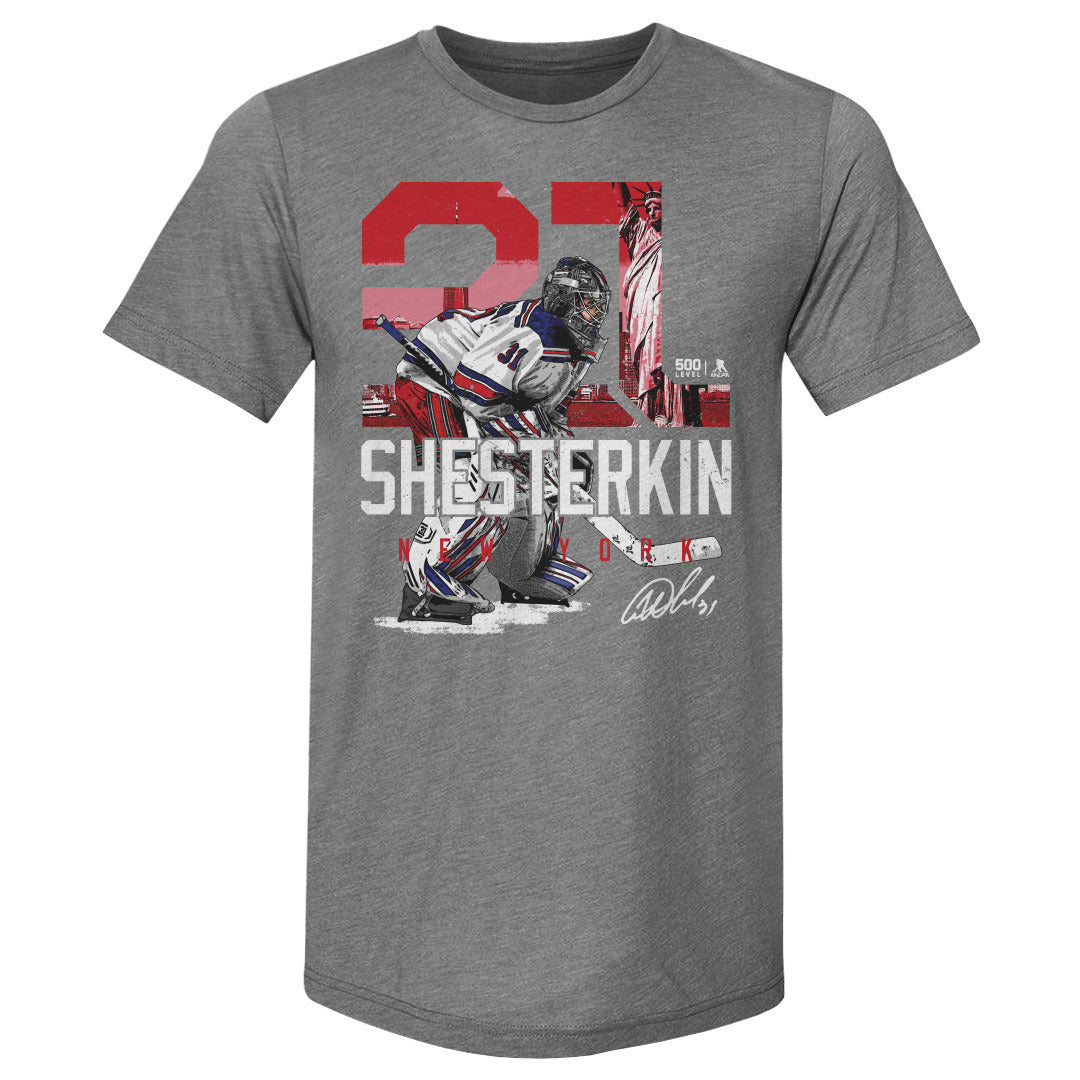Igor Shesterkin Men's Premium T-Shirt | 500 LEVEL