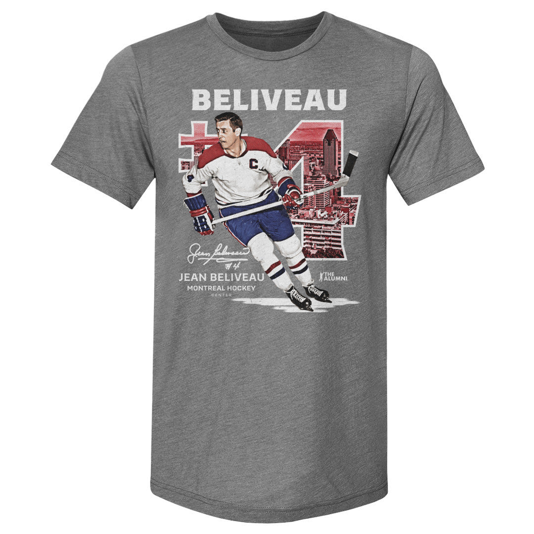Jean Beliveau Men's Premium T-Shirt | 500 LEVEL