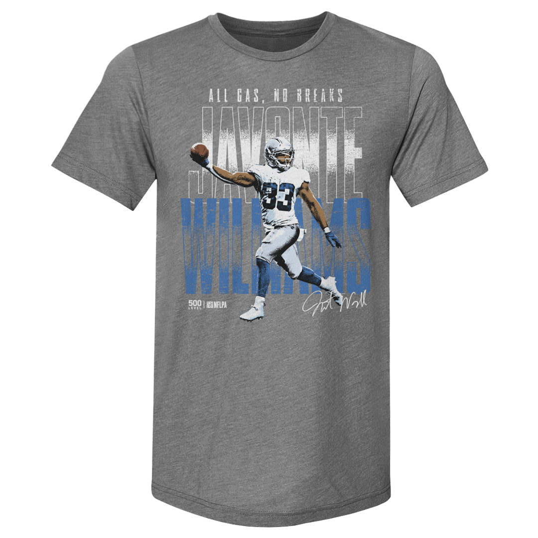 Javonte Williams Men's Premium T-Shirt | 500 LEVEL