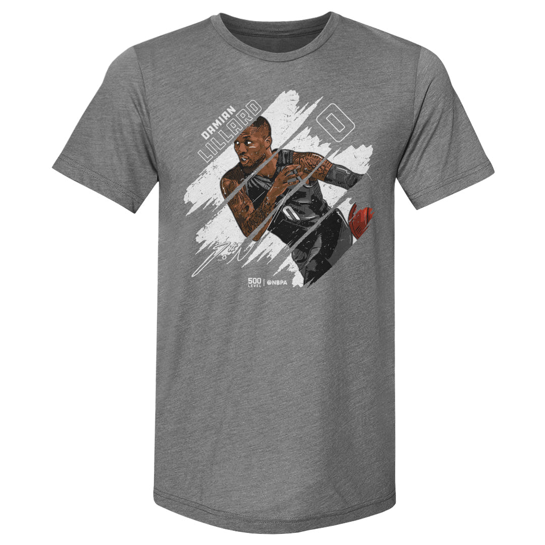 Damian Lillard Men's Premium T-Shirt | 500 LEVEL