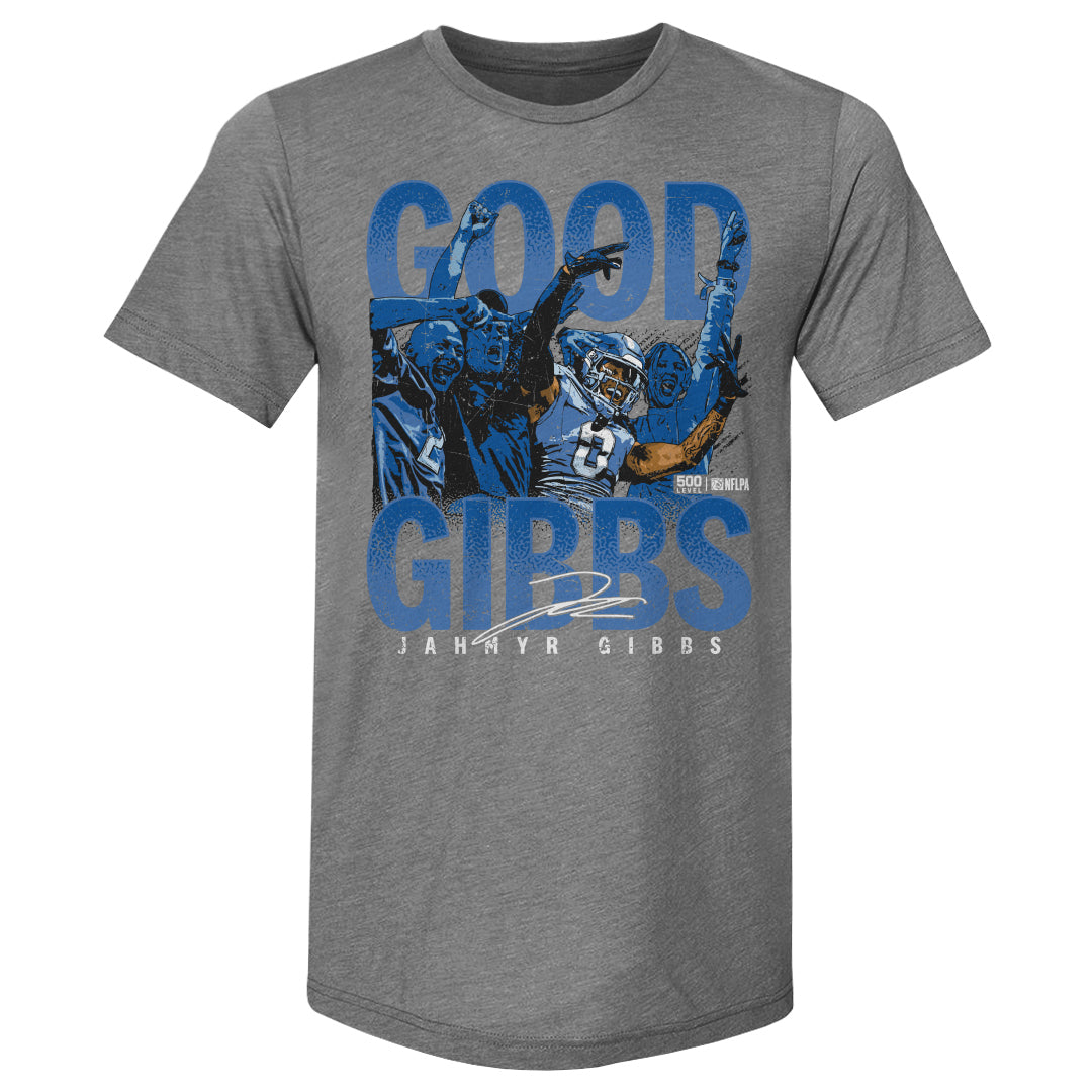 Jahmyr Gibbs Men's Premium T-Shirt | 500 LEVEL