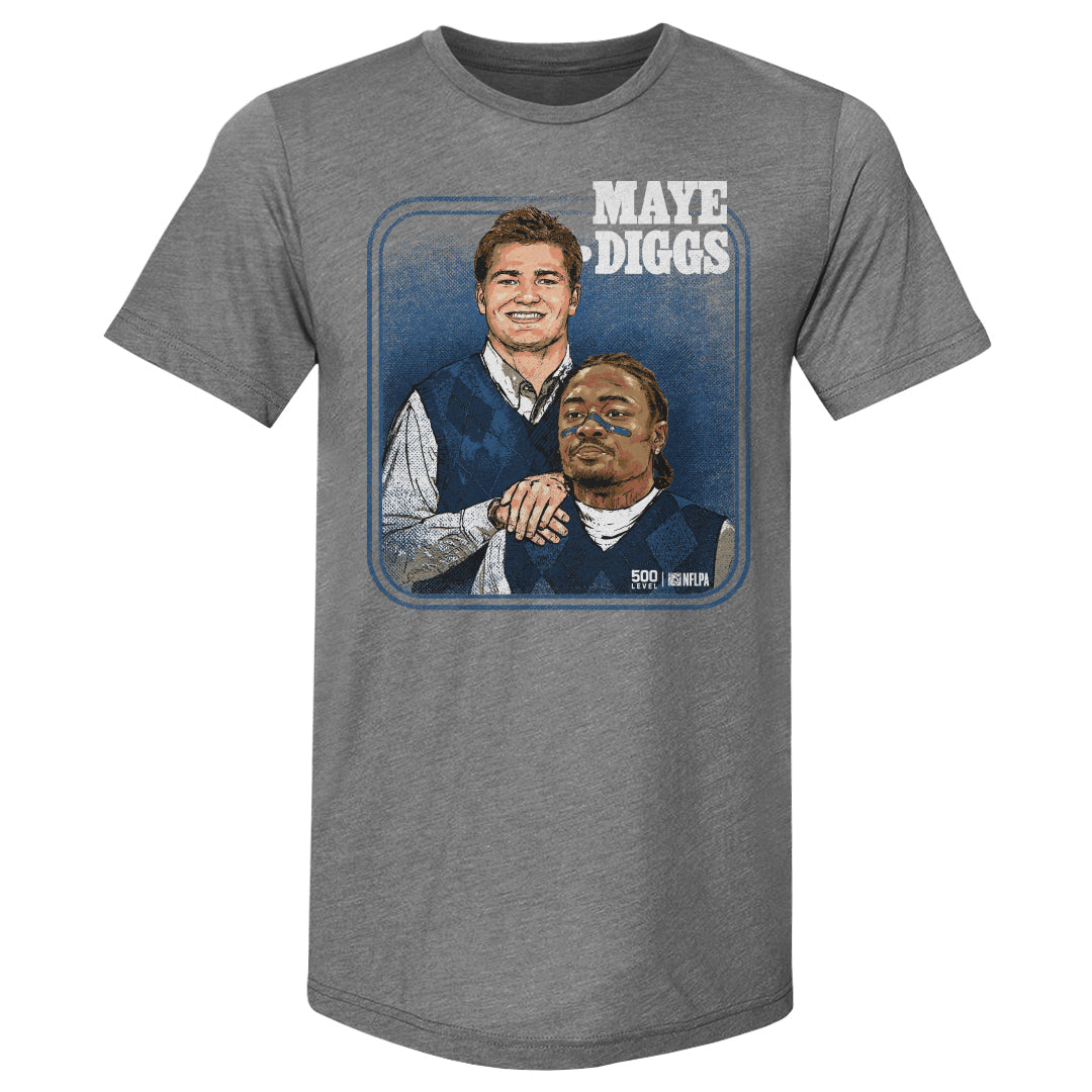 Drake Maye Men's Premium T-Shirt | 500 LEVEL