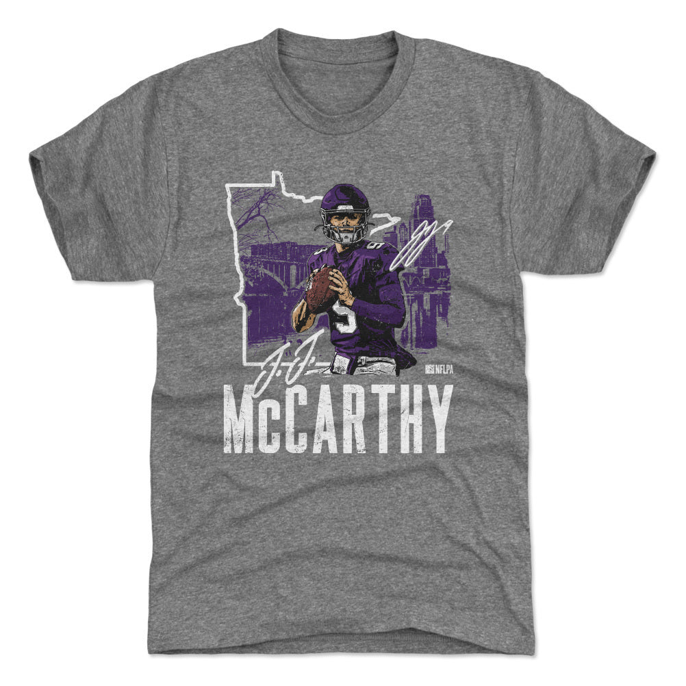 J.J. McCarthy Men's Premium T-Shirt | 500 LEVEL
