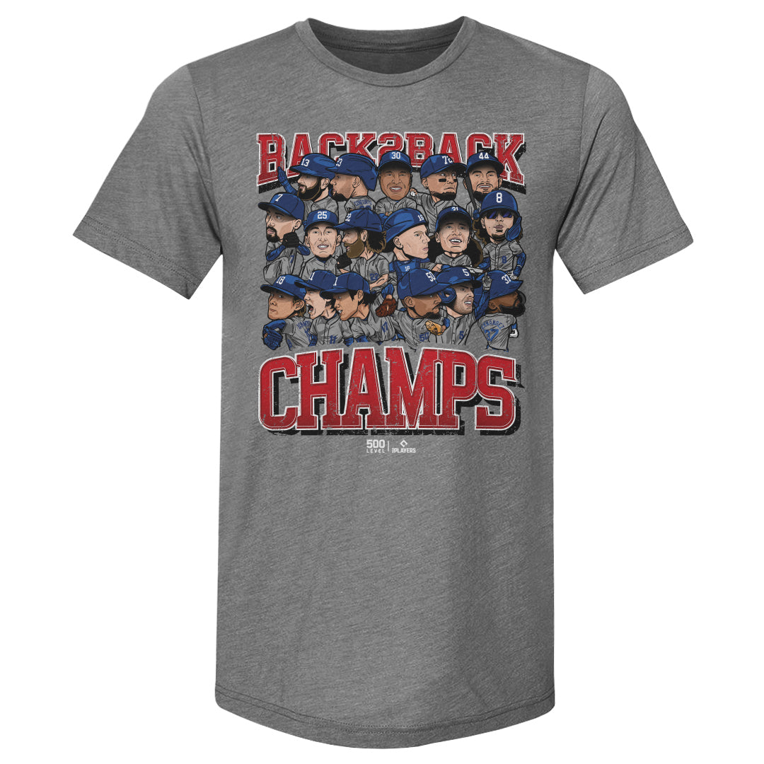Los Angeles D Baseball Men's Premium T-Shirt | 500 LEVEL
