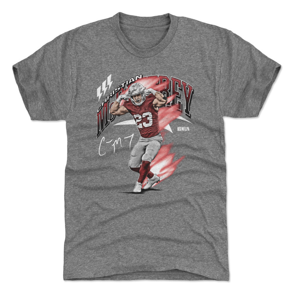 Christian McCaffrey Men's Premium T-Shirt | 500 LEVEL