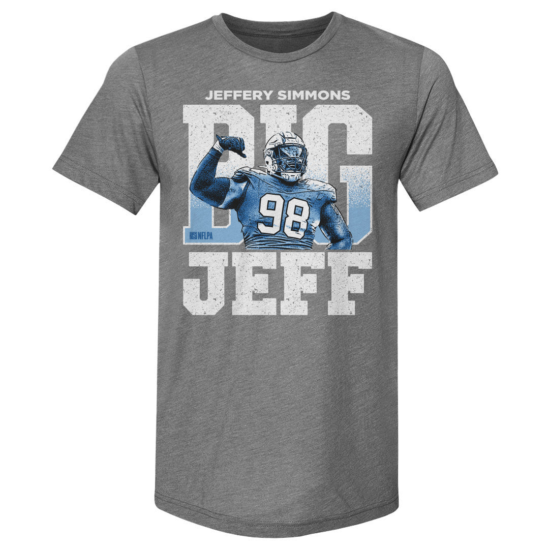 Jeffery Simmons Men's Premium T-Shirt | 500 LEVEL