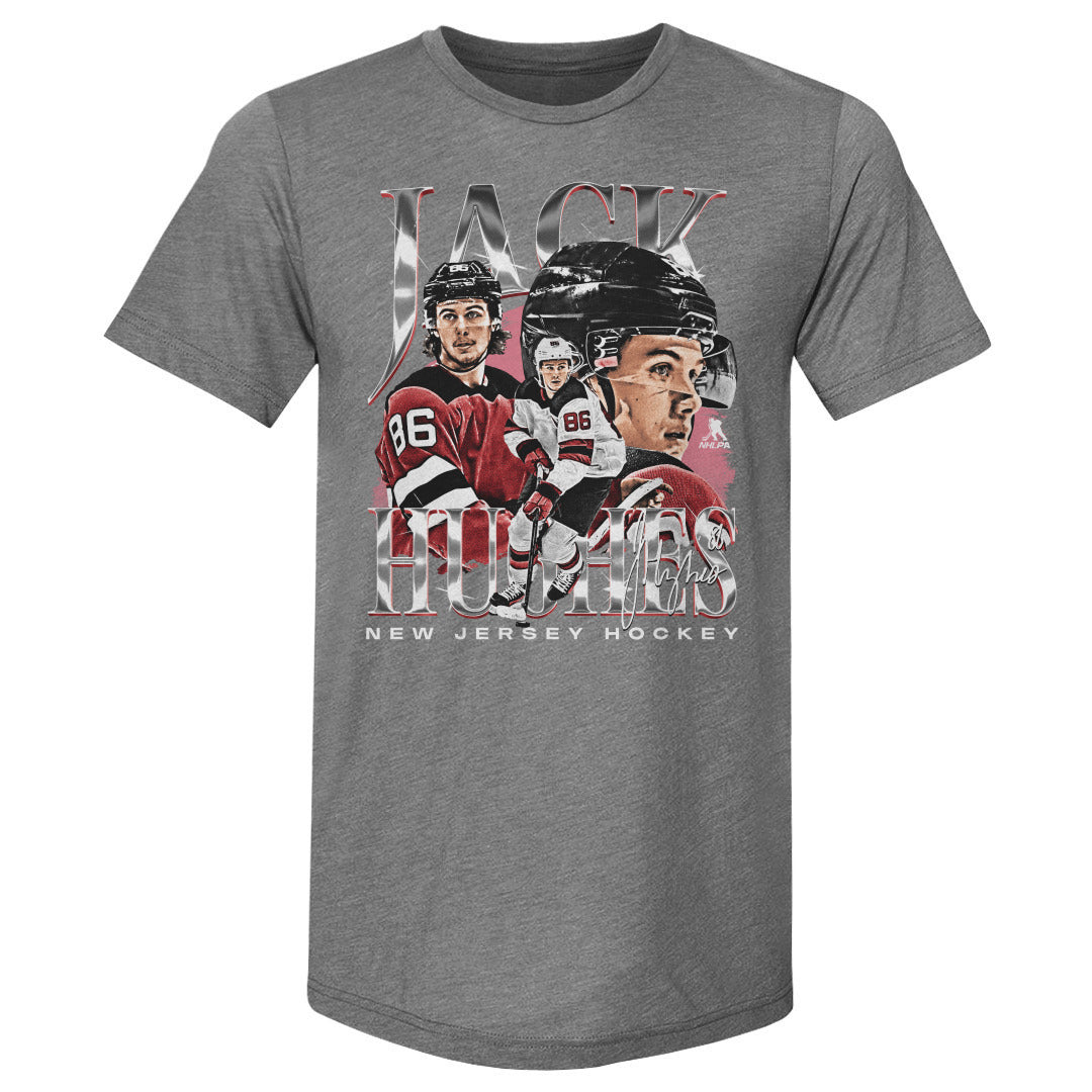 Jack Hughes Men's Premium T-Shirt | 500 LEVEL