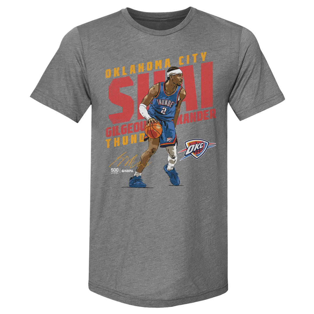 Shai Gilgeous-Alexander Men's Premium T-Shirt | 500 LEVEL