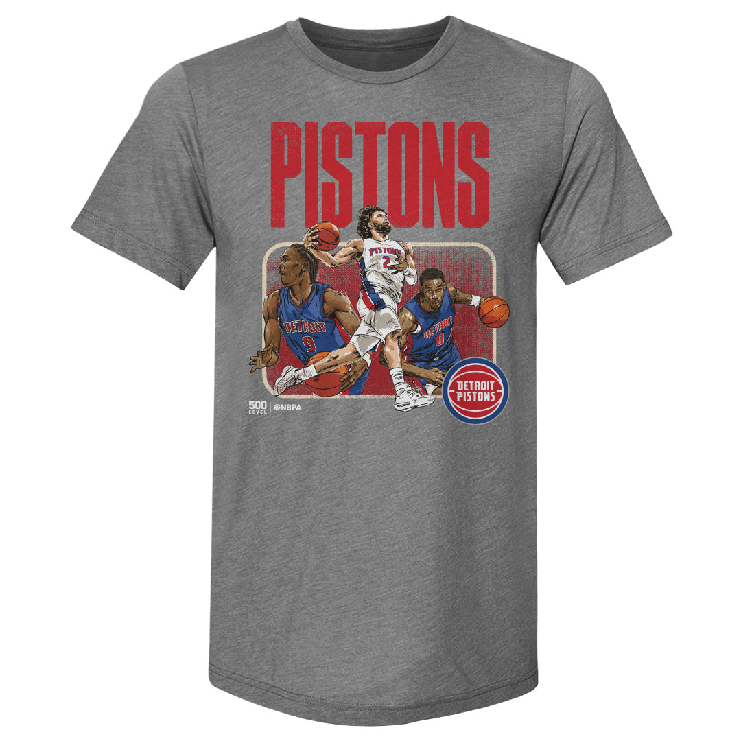 Detroit Pistons Men's Premium T-Shirt | 500 LEVEL