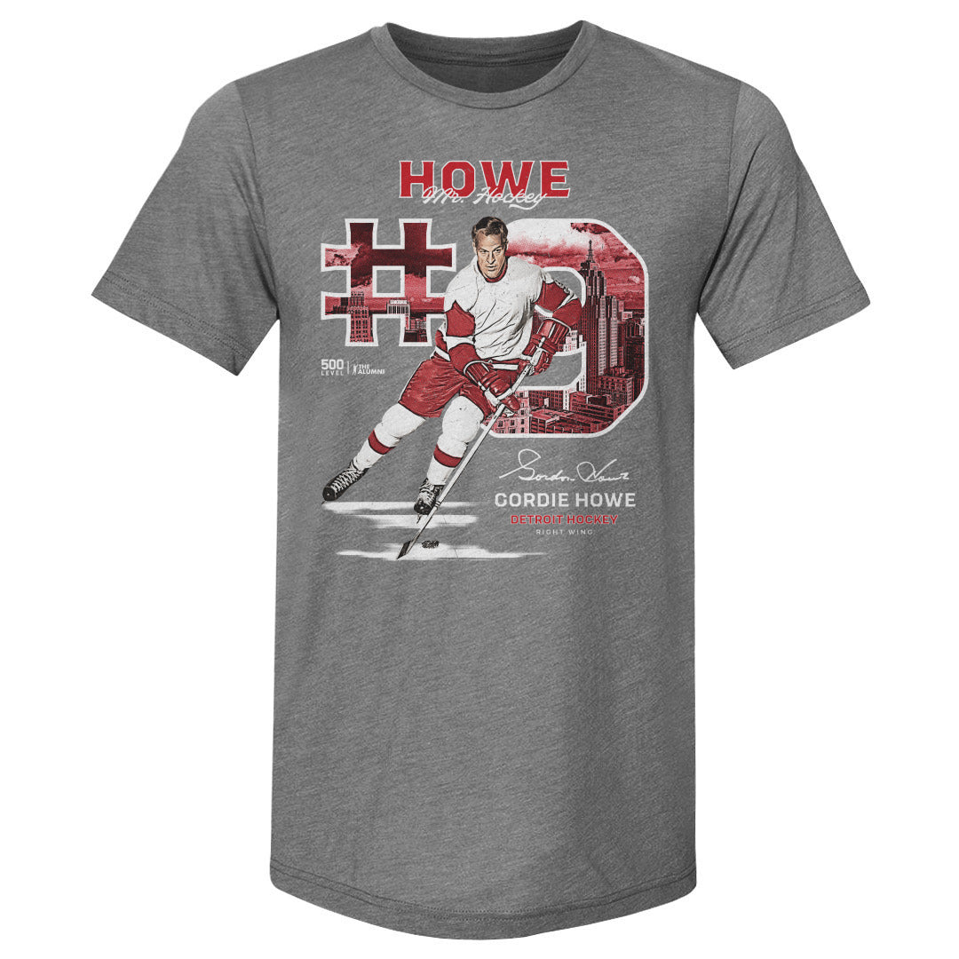 Gordie Howe Men's Premium T-Shirt | 500 LEVEL